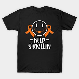 Keep S'Myelin Multiple Sclerosis Ms T-Shirt